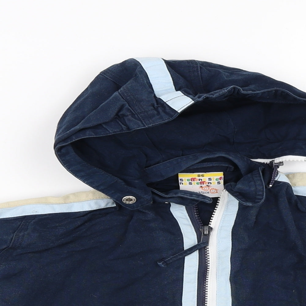 STEFFENS Boys Blue   Jacket  Size 18 Months