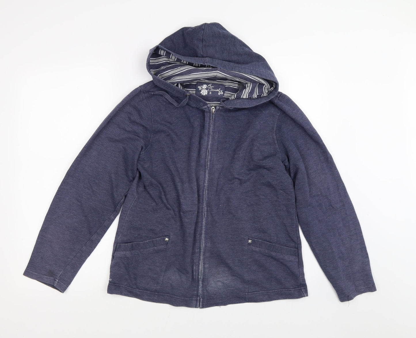 BM Womens Blue   Full Zip  Size S