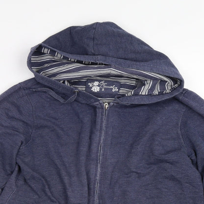 BM Womens Blue   Full Zip  Size S