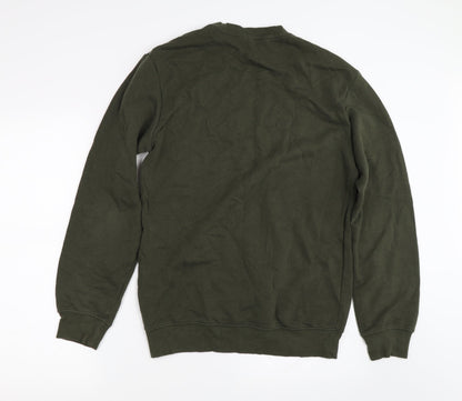 Womens UK Size XS Divided by H&M Green Pullover Sweatshirt