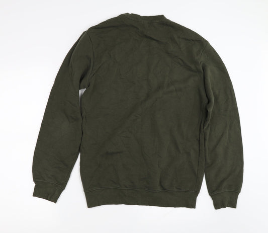 Womens UK Size XS Divided by H&M Green Pullover Sweatshirt