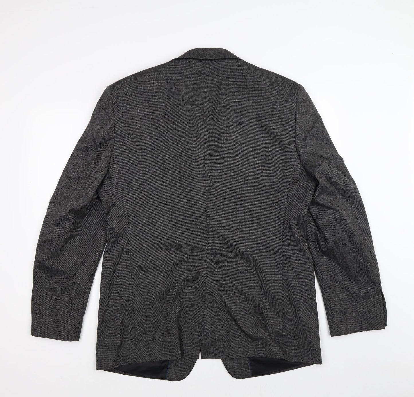Apollo Mens Grey   Jacket Suit Jacket Size 40