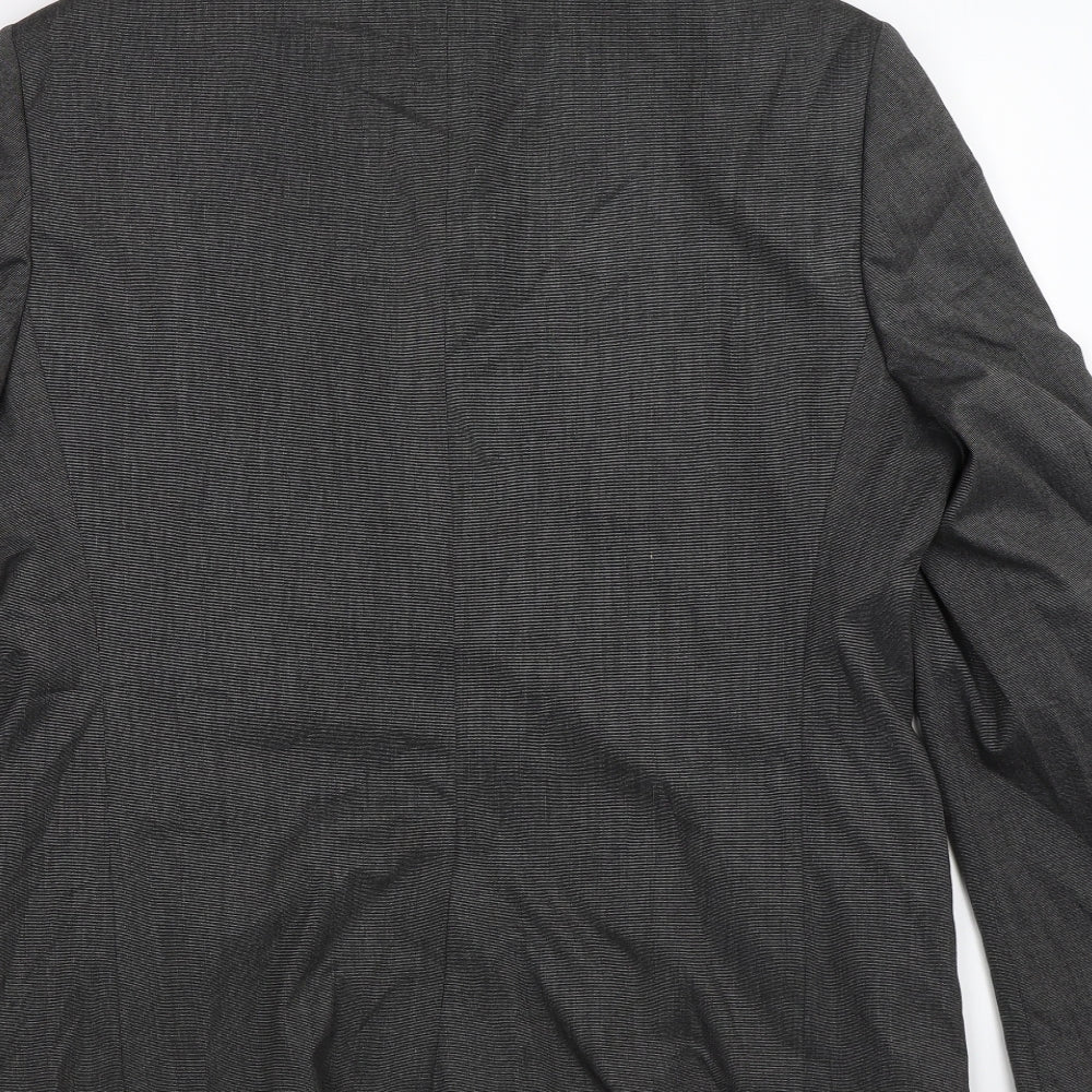 Apollo Mens Grey   Jacket Suit Jacket Size 40