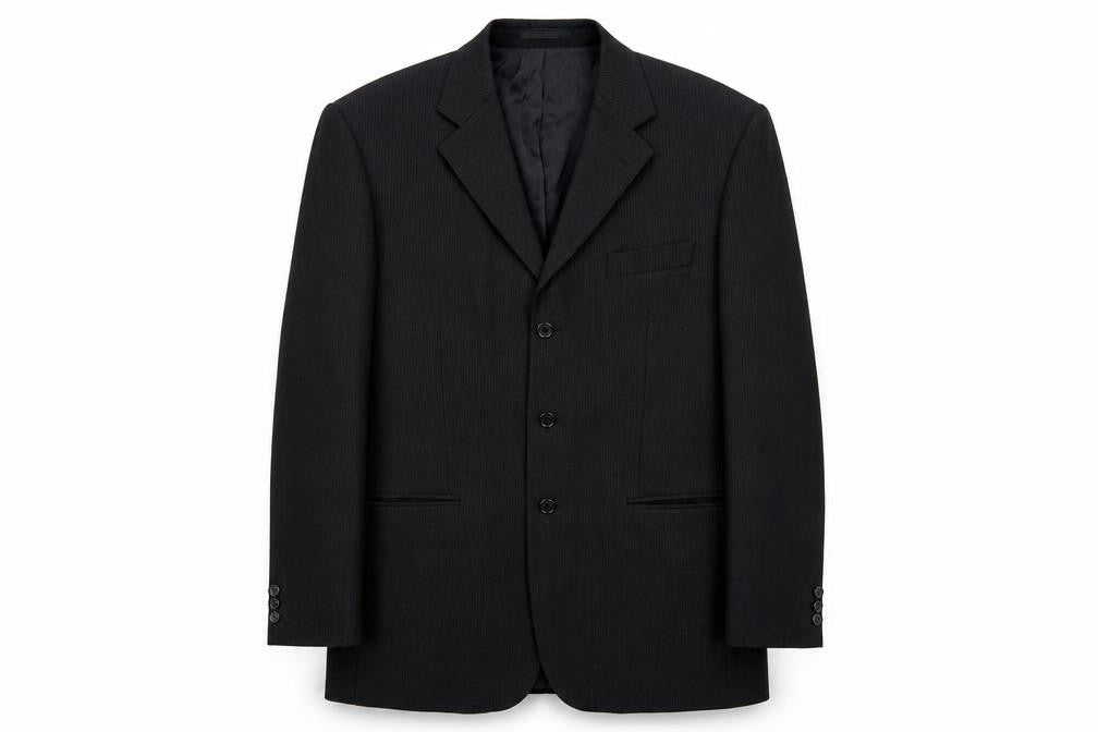 Mens UK Size L Burton Regular Black Suit Jacket