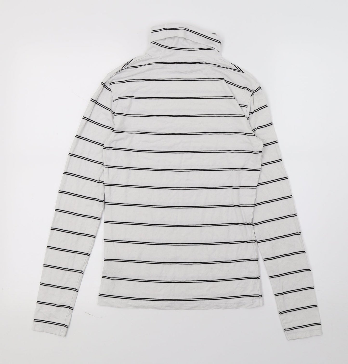 Womens UK Size XS Dotti White Basic T-Shirt