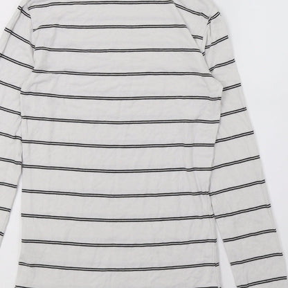 Womens UK Size XS Dotti White Basic T-Shirt