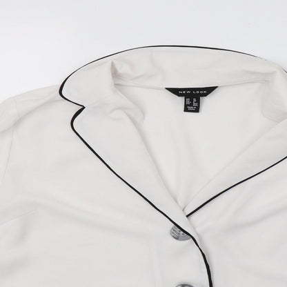 Womens UK Size 10 New Look White Jacket