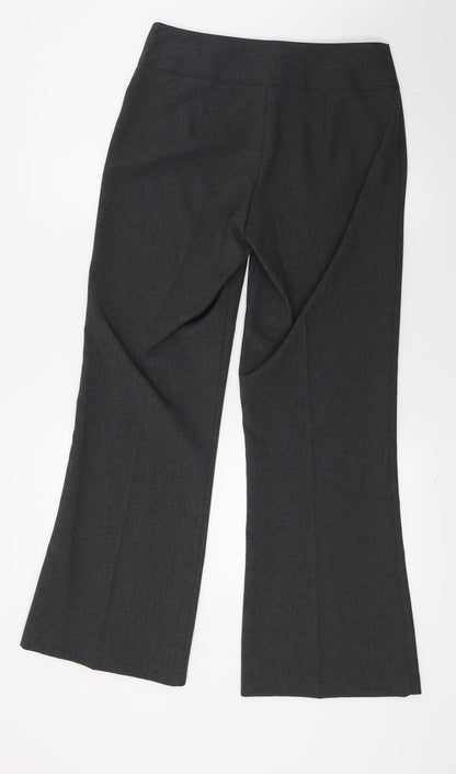 Womens UK Size 8 Papaya Regular Fit  Grey Trousers