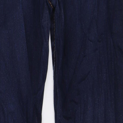 Denim & Co. Womens Blue  Denim Skinny Jeans Size 8 L29 in