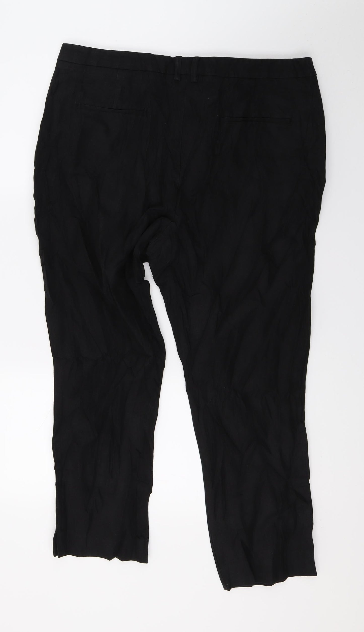 Kley Womens Black   Trousers  Size 18 L26 in