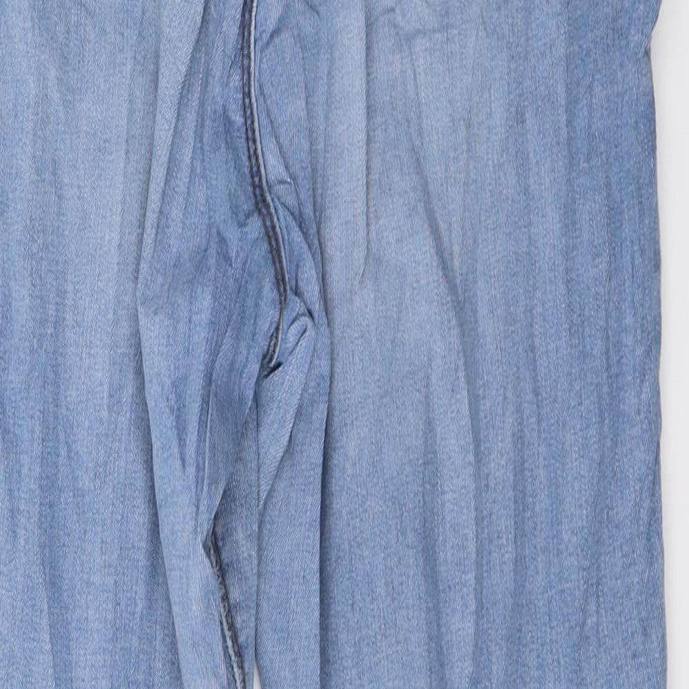 Denim & Co. Womens Blue  Denim Skinny Jeans Size 16 L27 in