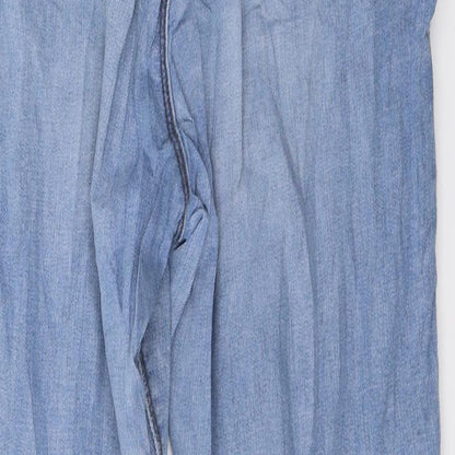 Denim & Co. Womens Blue  Denim Skinny Jeans Size 16 L27 in