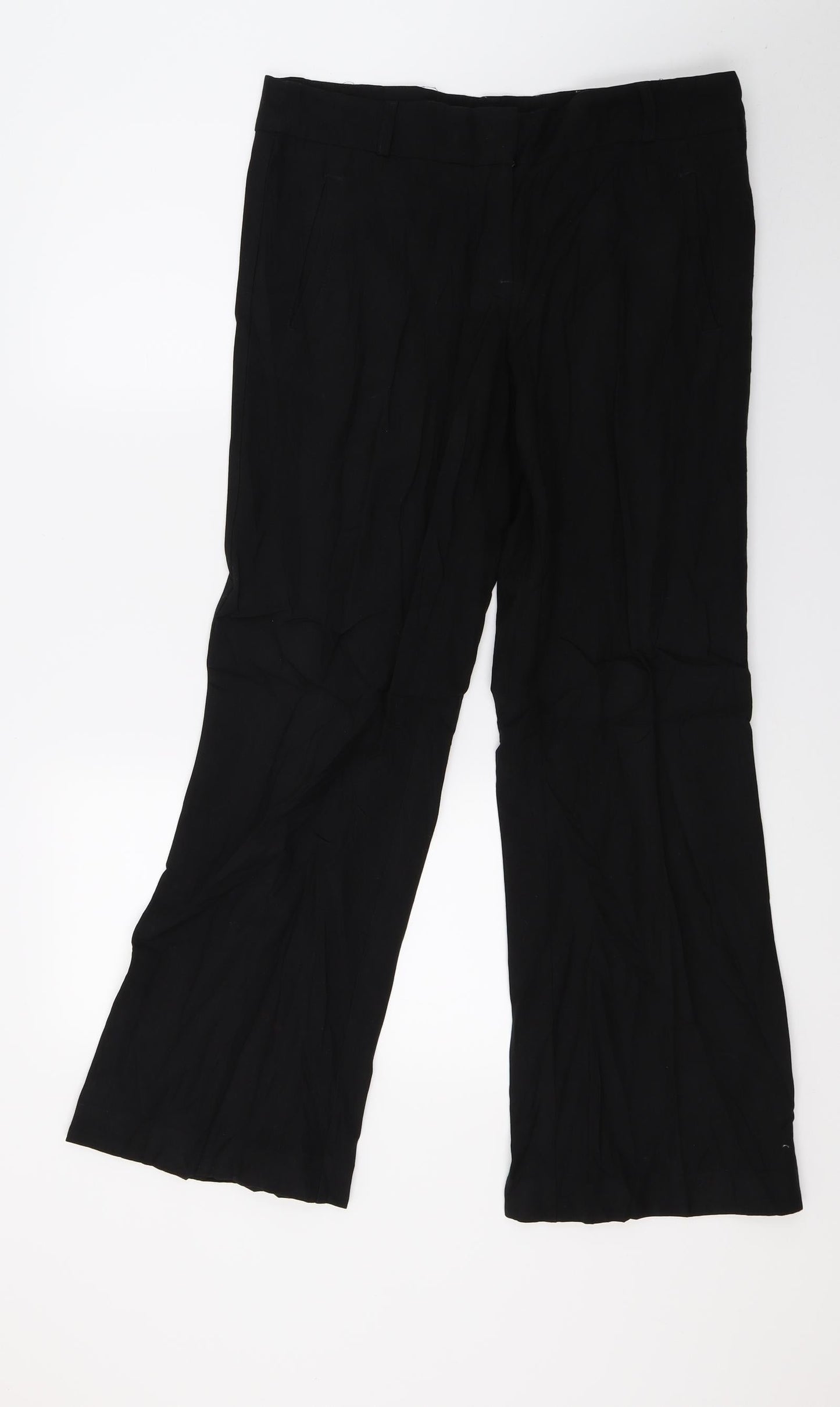 George Womens Black   Trousers  Size 12 L29 in