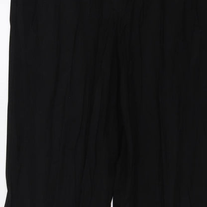 George Womens Black   Trousers  Size 12 L29 in