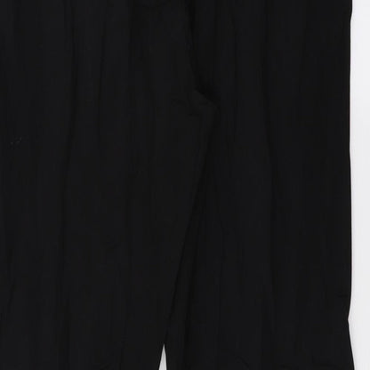 George Womens Black   Trousers  Size 12 L29 in