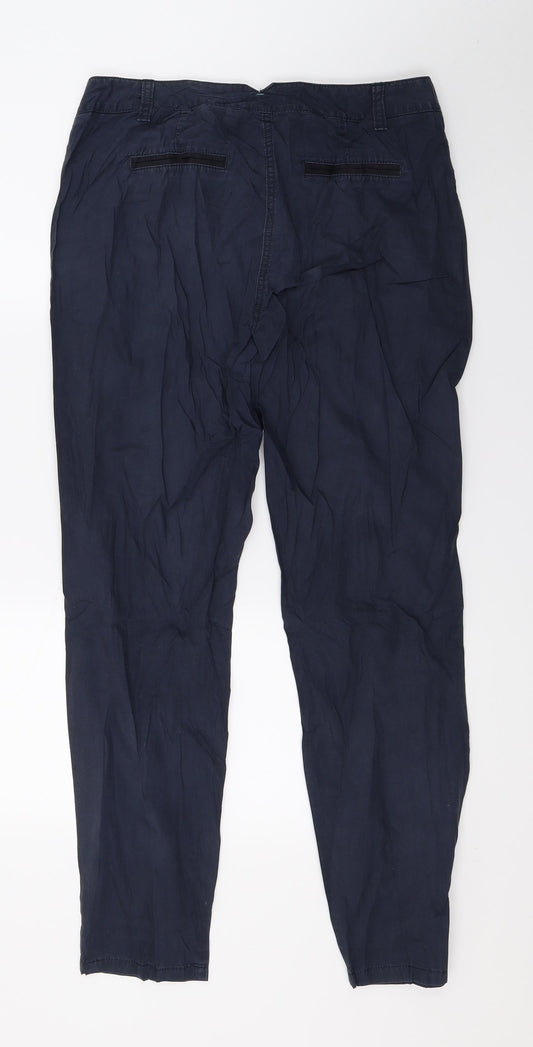 Womens UK Size 12 NEXT Regular Fit  Blue Trousers