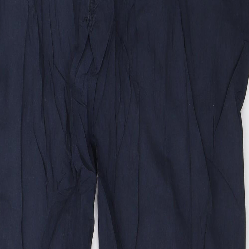 Womens UK Size 12 NEXT Regular Fit  Blue Trousers