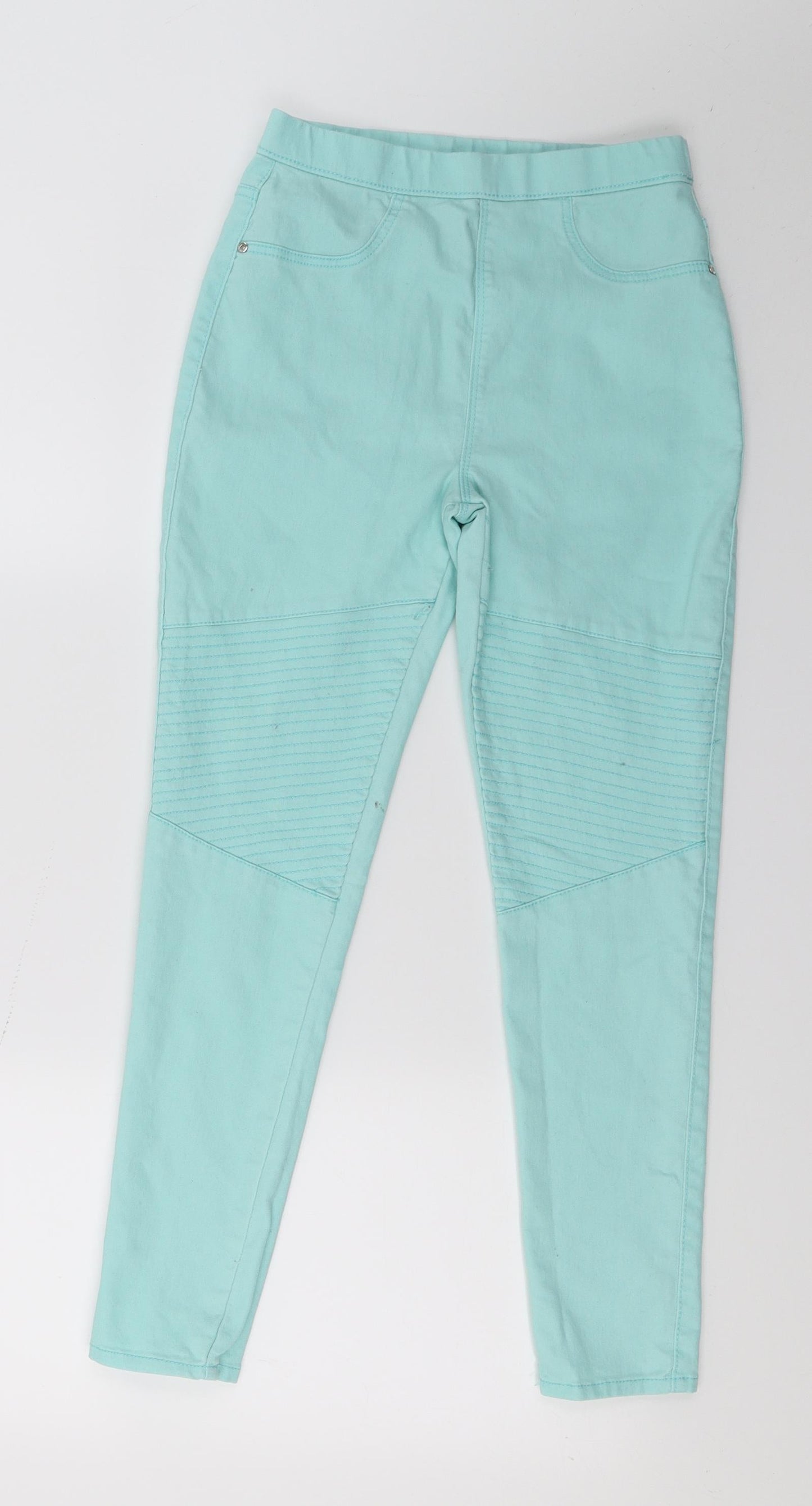 Preworn Girls Blue  Denim Jegging Jeans Size 11 Years