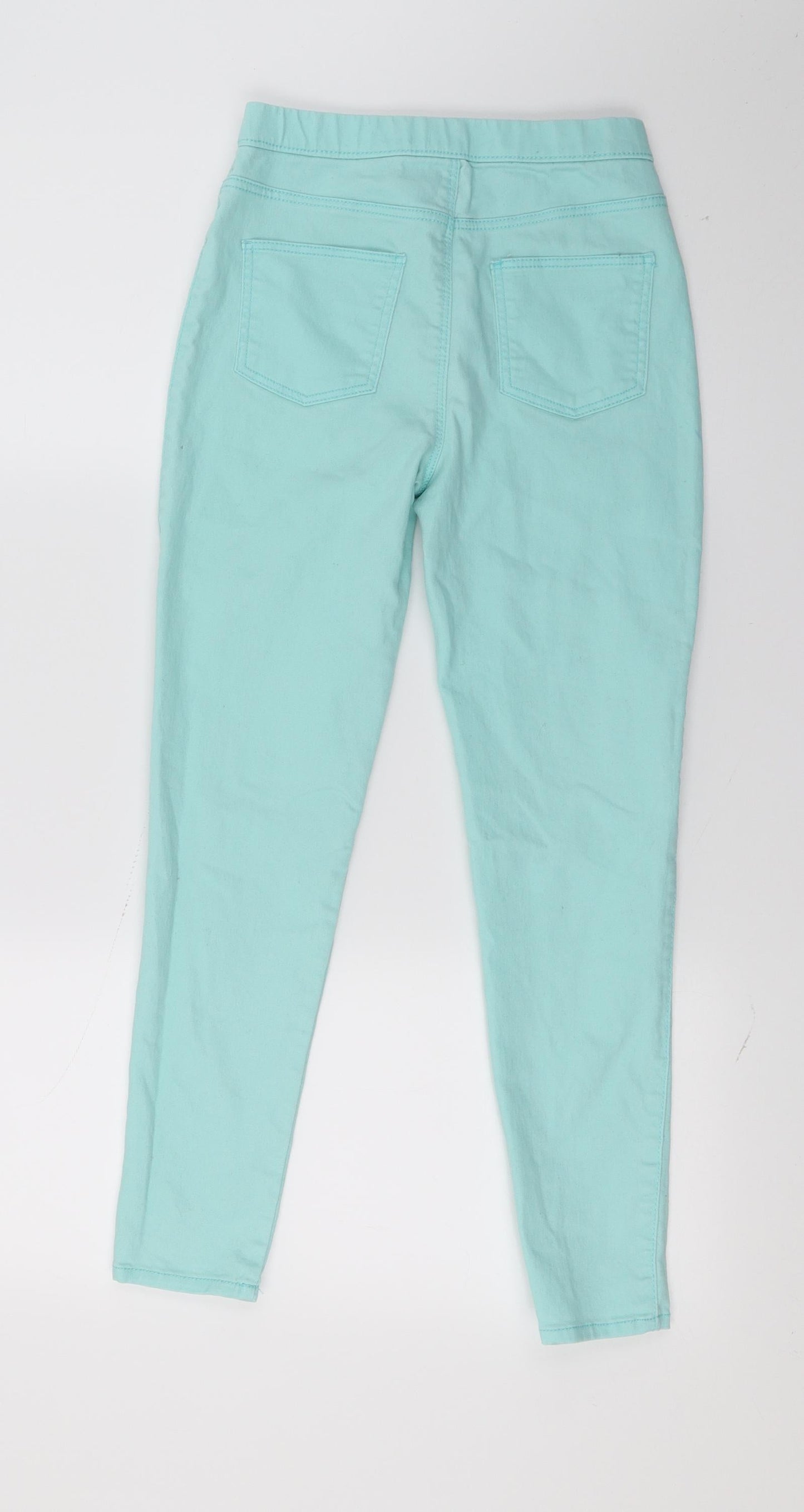 Preworn Girls Blue  Denim Jegging Jeans Size 11 Years