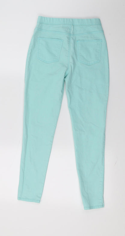 Preworn Girls Blue  Denim Jegging Jeans Size 11 Years