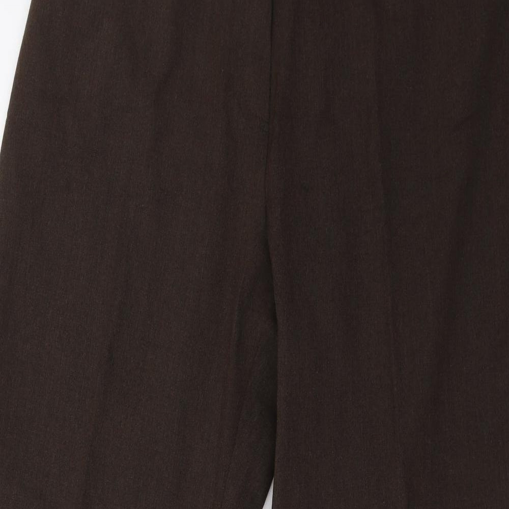 Womens UK Size 16 Marks and Spencer Regular Fit  Brown Trousers
