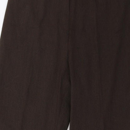 Womens UK Size 16 Marks and Spencer Regular Fit  Brown Trousers