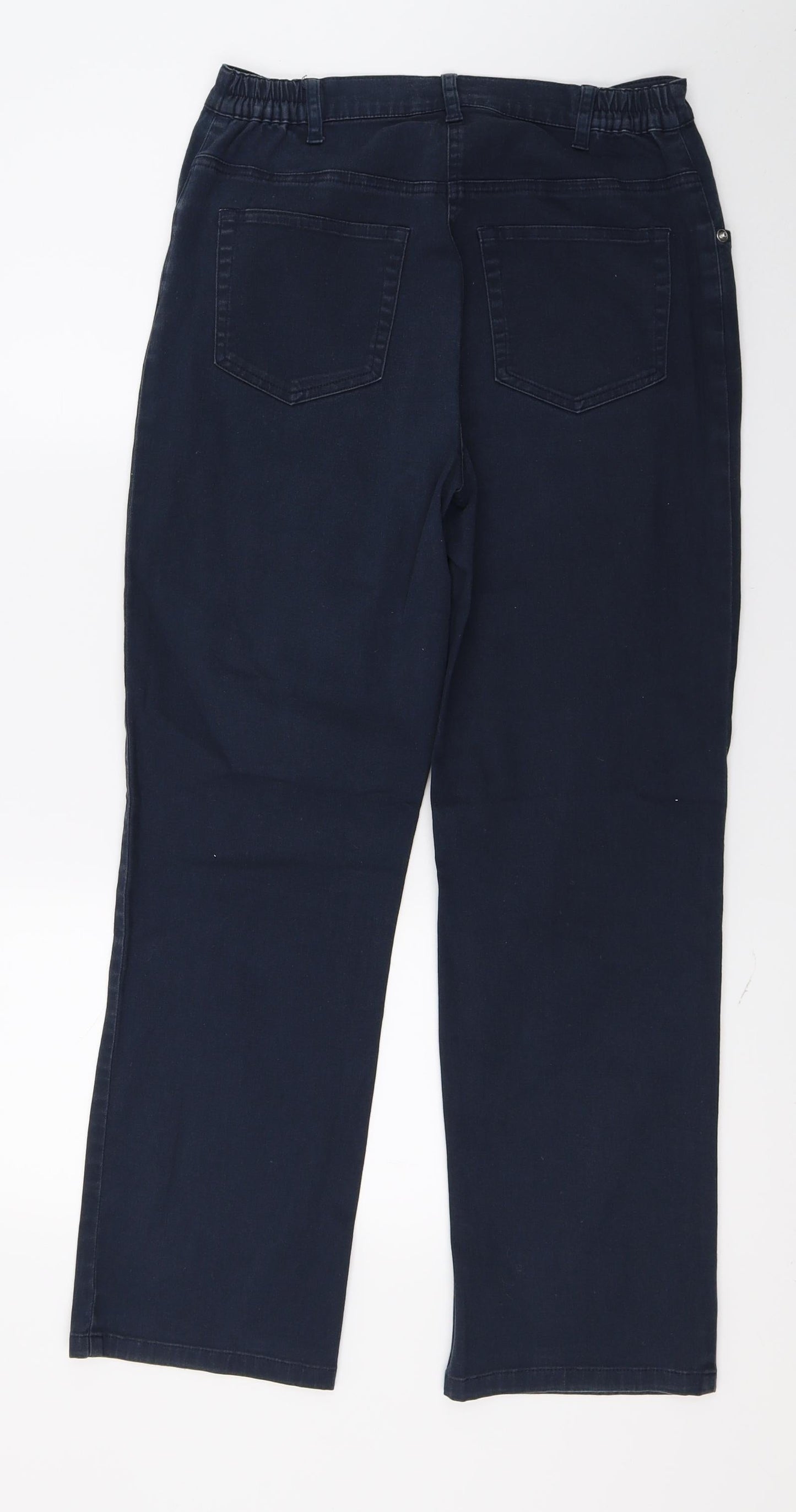 Damart Womens Blue  Denim Cropped Jeans Size 10 L27 in