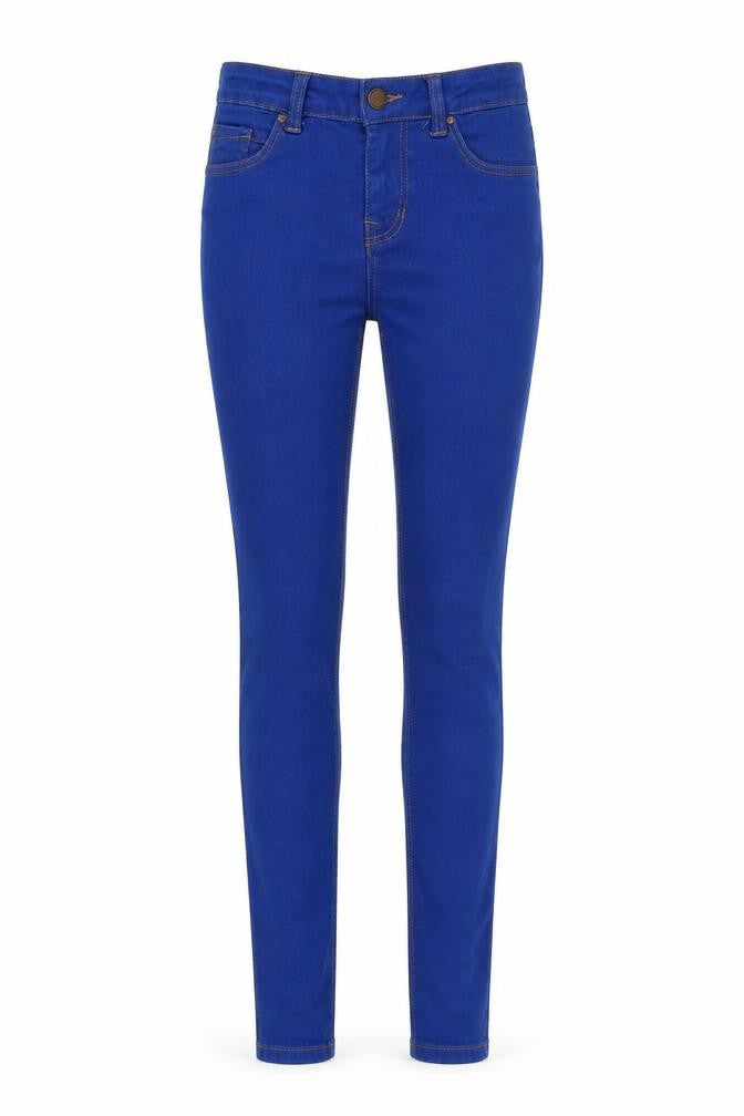 Womens UK Size 6 New Look Regular Fit Skinny Blue Jeans