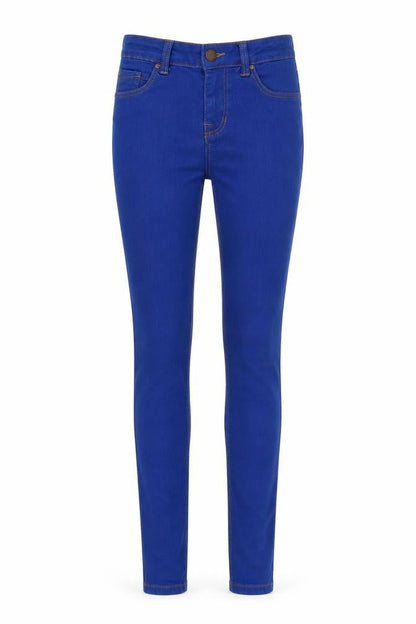 Womens UK Size 6 New Look Regular Fit Skinny Blue Jeans