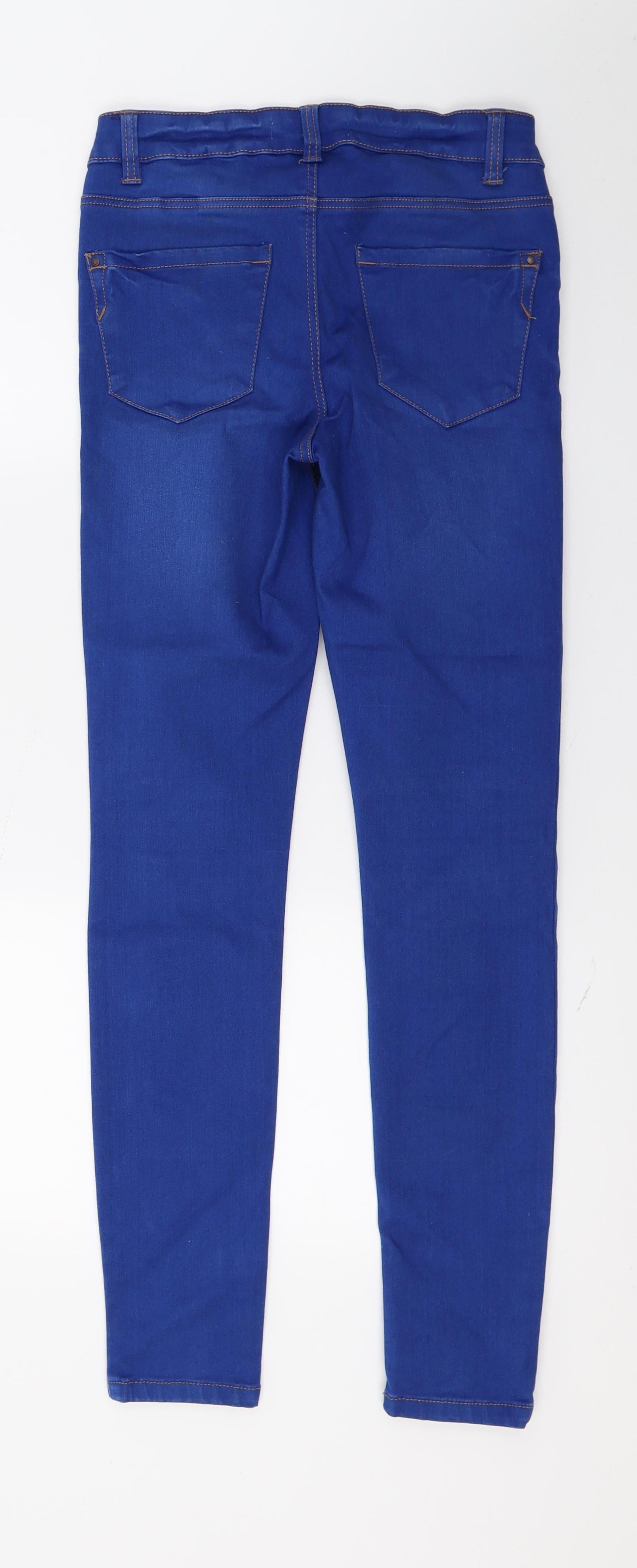 New Look Womens Blue  Denim Skinny Jeans Size 6 L29 in