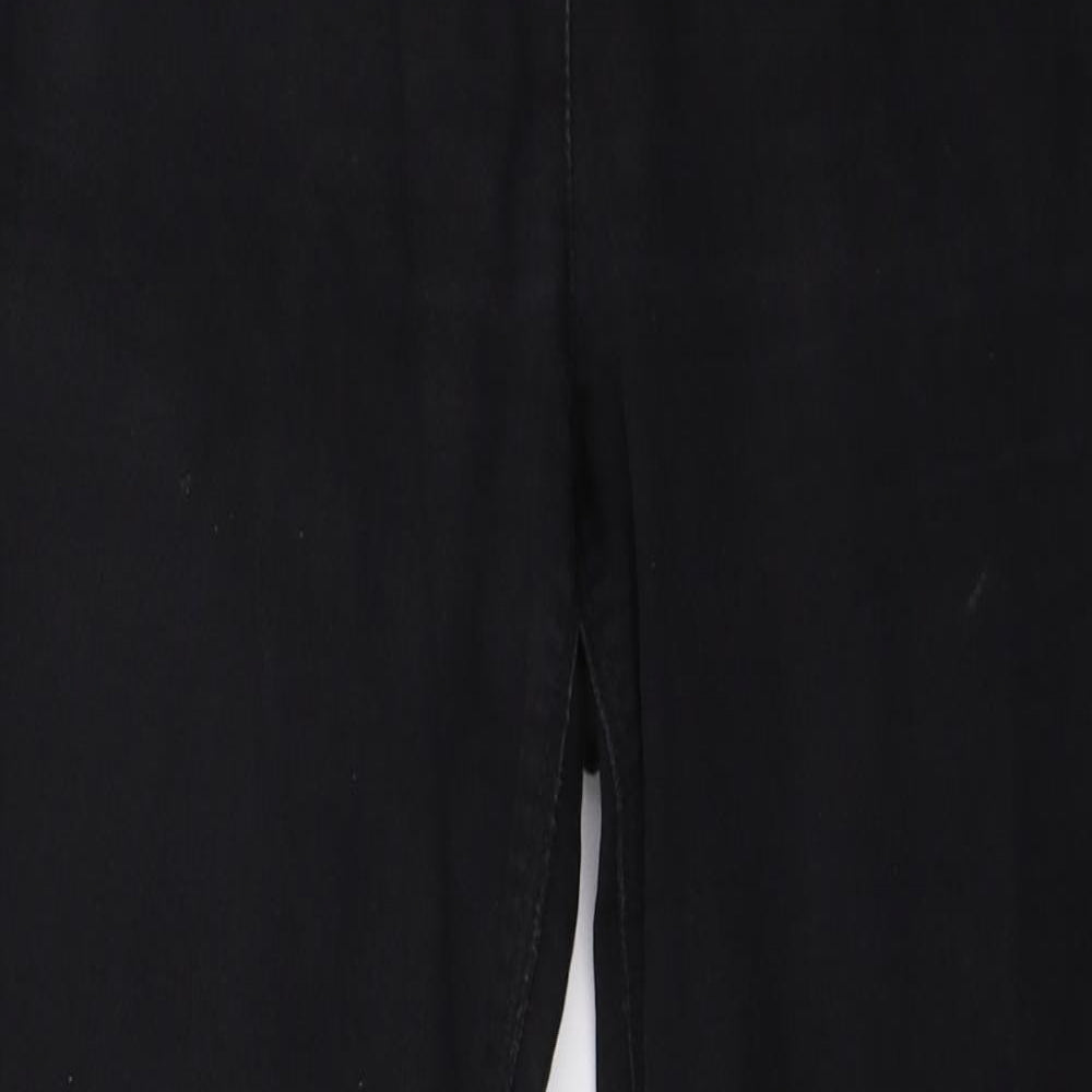 Matalan Womens Black  Denim Skinny Jeans Size 10 L28 in