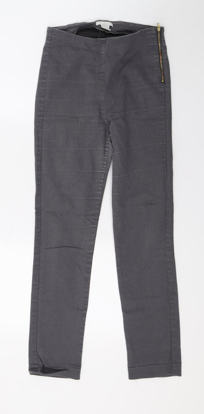 Womens UK Size 8 H&M Regular Fit Jegging Grey Jeans