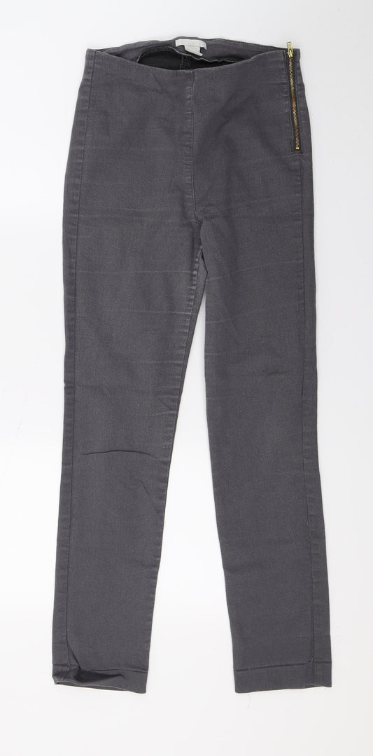 Womens UK Size 8 H&M Regular Fit Jegging Grey Jeans