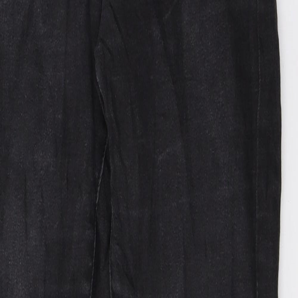 Denim & Co. Womens Grey  Denim Skinny Jeans Size 8 L28 in