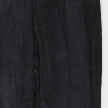 Denim & Co. Womens Grey  Denim Skinny Jeans Size 8 L28 in