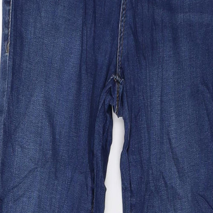 Womens UK Size 28 in Topshop Regular Fit Skinny Blue Jeans