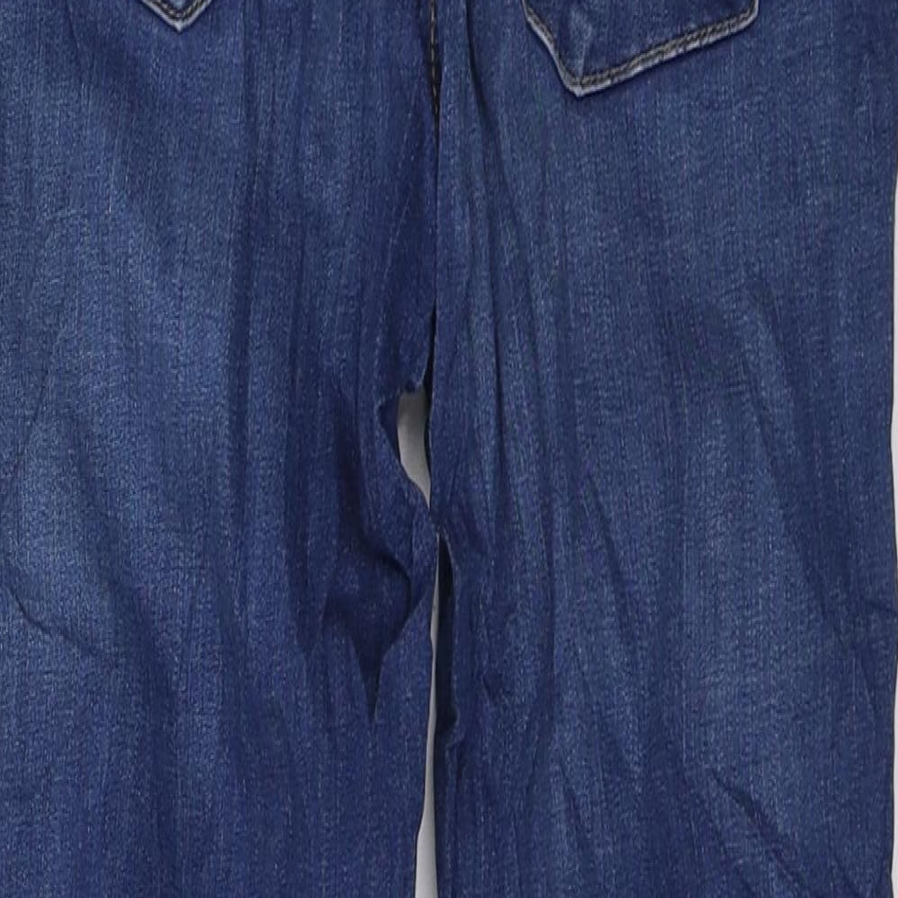Womens UK Size 28 in Topshop Regular Fit Skinny Blue Jeans