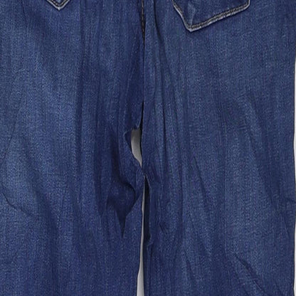 Womens UK Size 28 in Topshop Regular Fit Skinny Blue Jeans