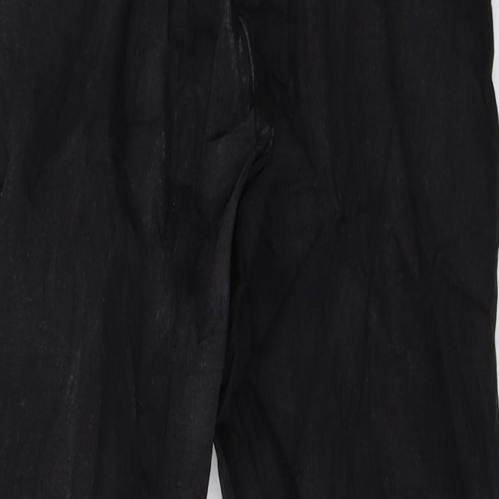 Denim & Co. Womens Black  Denim Skinny Jeans Size 12 L25 in