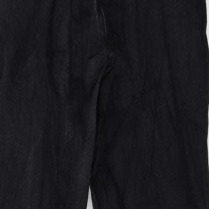 Denim & Co. Womens Black  Denim Skinny Jeans Size 12 L25 in