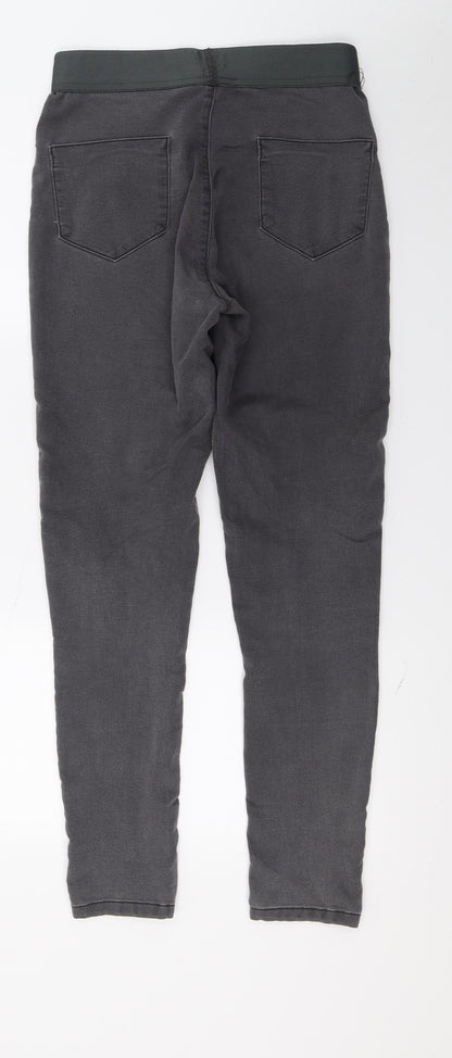 George Womens Grey  Denim Jegging Jeans Size 10 L28 in