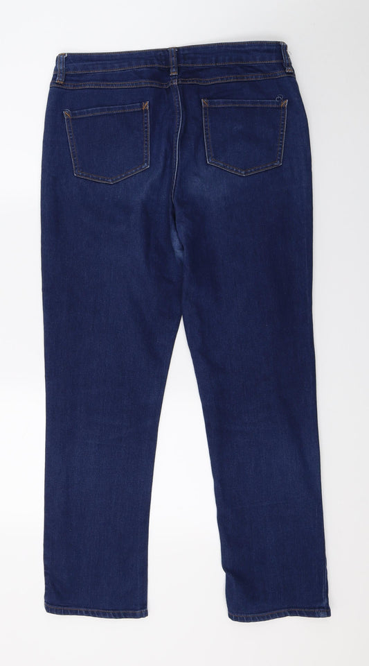 Matalan Womens Blue  Denim Skinny Jeans Size 12 L28 in