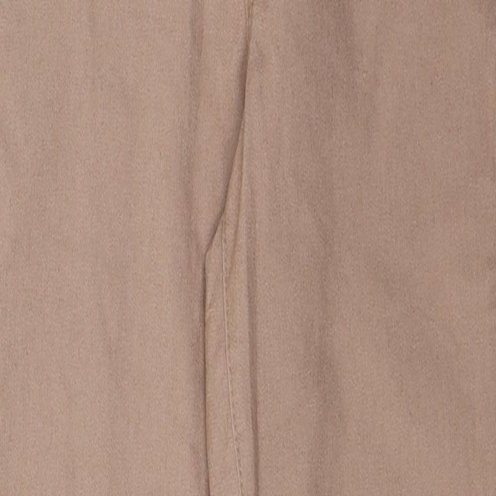 Denim & Co. Womens Brown  Denim Skinny Jeans Size 6 L29 in