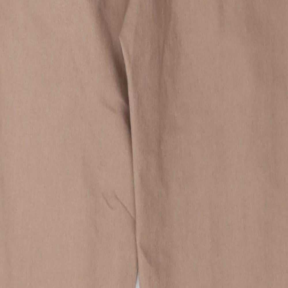 Denim & Co. Womens Brown  Denim Skinny Jeans Size 6 L29 in