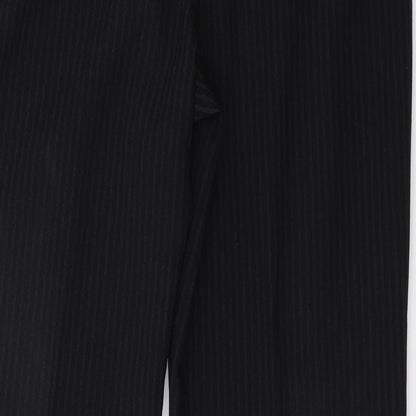 F&F Womens Blue Striped  Trousers  Size 8 L28 in