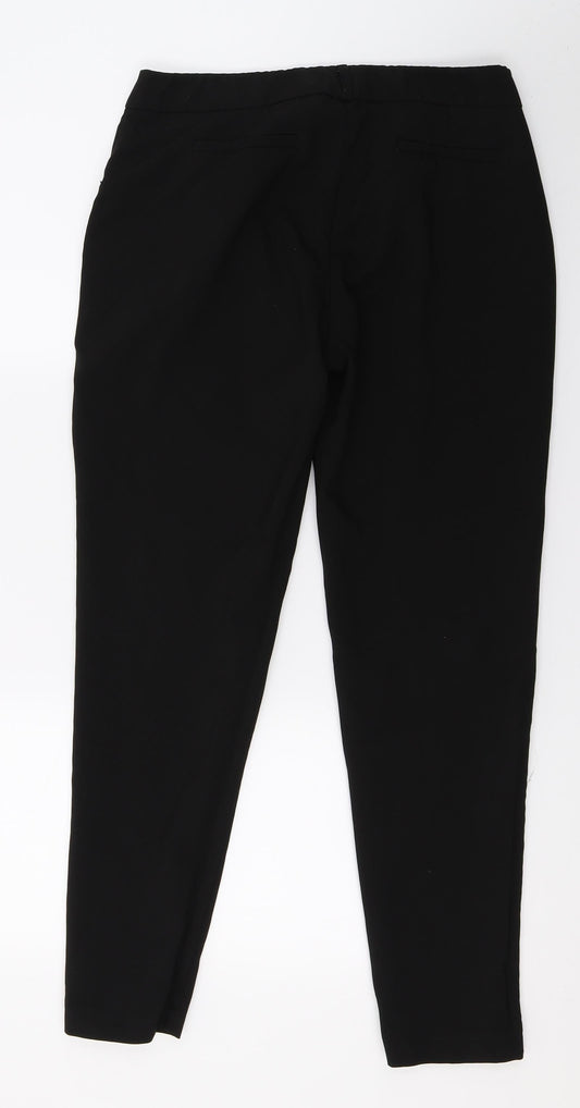 Select Womens Black   Trousers  Size 10 L28 in