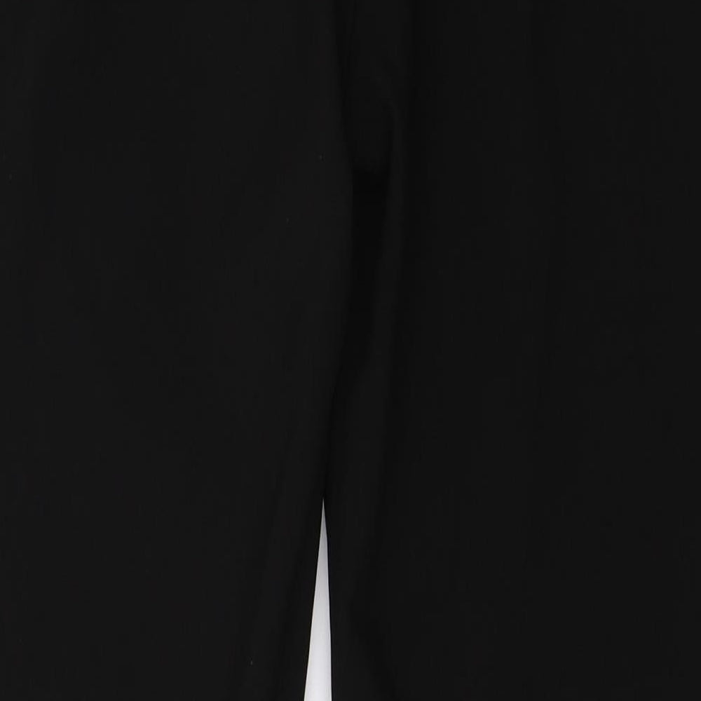 Select Womens Black   Trousers  Size 10 L28 in