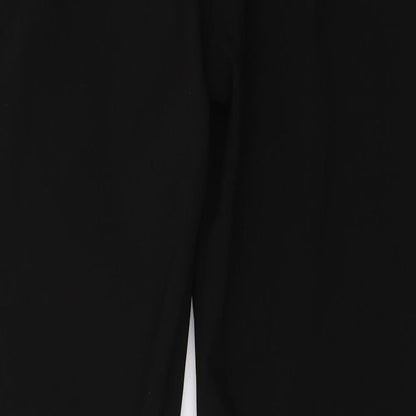 Select Womens Black   Trousers  Size 10 L28 in