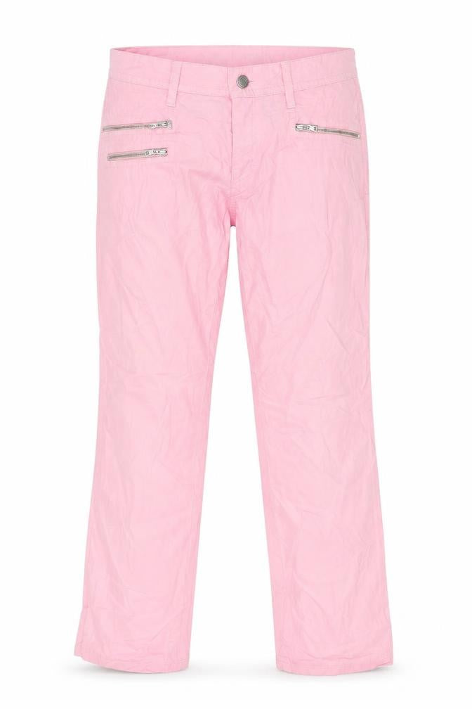 Womens UK Size 10 Preworn Regular Fit  Pink Trousers