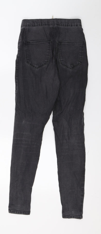 Womens UK Size 26 in Topshop Regular Fit Skinny Grey Jeans